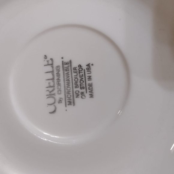 14 pcs Vintage Corelle / Corning Cups & Saucers Pastel Ballet Pattern - Picture 11 of 13